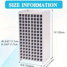 180-Slot Marker Pen Organizer Rack, Watercolor Pen & Colored Pencil Storage Box, Desktop Organizer For Home, School, Office, Chinese New Year Decoration Gift