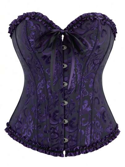 1 Piece Of Women's Tight Corset, Palace Style Shapewear That Can Be Worn Externally Halloween Costume