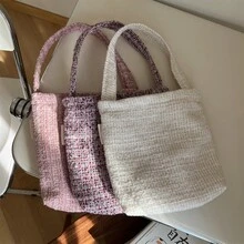Women Tote Bags - 粉紅紫色 - 查看 6