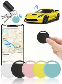 4个装&1个装 Apple Air Tag 智能标签，全球精准定位GPS追踪器，适用于查找我的应用（安卓系统不支持！），防丢失设备，可更换电池和隐私保护，适用于房间、行李箱、背包、钱包等，节日礼物