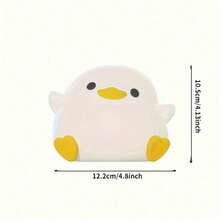 Duck Lamp, Cute Pea Duck Night Light, 2 Levels Dimmable Ducky Night Lamp, LED Squishy Animal Light , Rechargeable Bedside Touch Silicone Lamp, Unique Dorm Decor Gift - Vịt Do Do - Xem 8