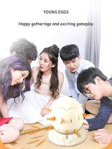 1 Set Sword Launcher Duckyshoot Tabletop Board Game, Interactive Intelligence Development Toy - Multicolor - View 5