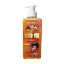 Turmeric Scrub Body Wash + Turmeric Massage Oil Set, Turmeric Body Massage Oil 200ml, With A Fragrant Turmeric Aroma, Suitable For Both Men And Women. - Màu vàng - Xem 12