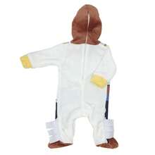 Disney Baby Romper With Embroidered Hat - White - View 5
