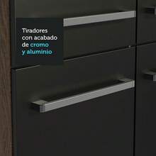 Madesa Emilly Complete Modular Kitchen 293cm Brown/Black 01 - Brown and Black - View 7