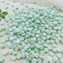 10/50g 6mm Abacus Beads Kit - Vibrant Transparent Glass Flat Beads Multiple Colors With Versatile Spacer Beads - Perfect For DIY Beading Projects, Ideal For Creating Unique Bracelets And Necklaces, Essential Jewelry Making Accessories