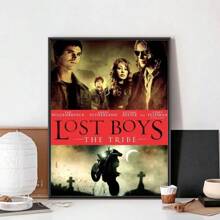 1pc Lost Boys 1987 Movie Poster No Framed Poster Kraft Club Bar Paper Vintage Poster Wall Art Painting Bedroom Study Stickers,Canvas Gifts Birthday Graduation