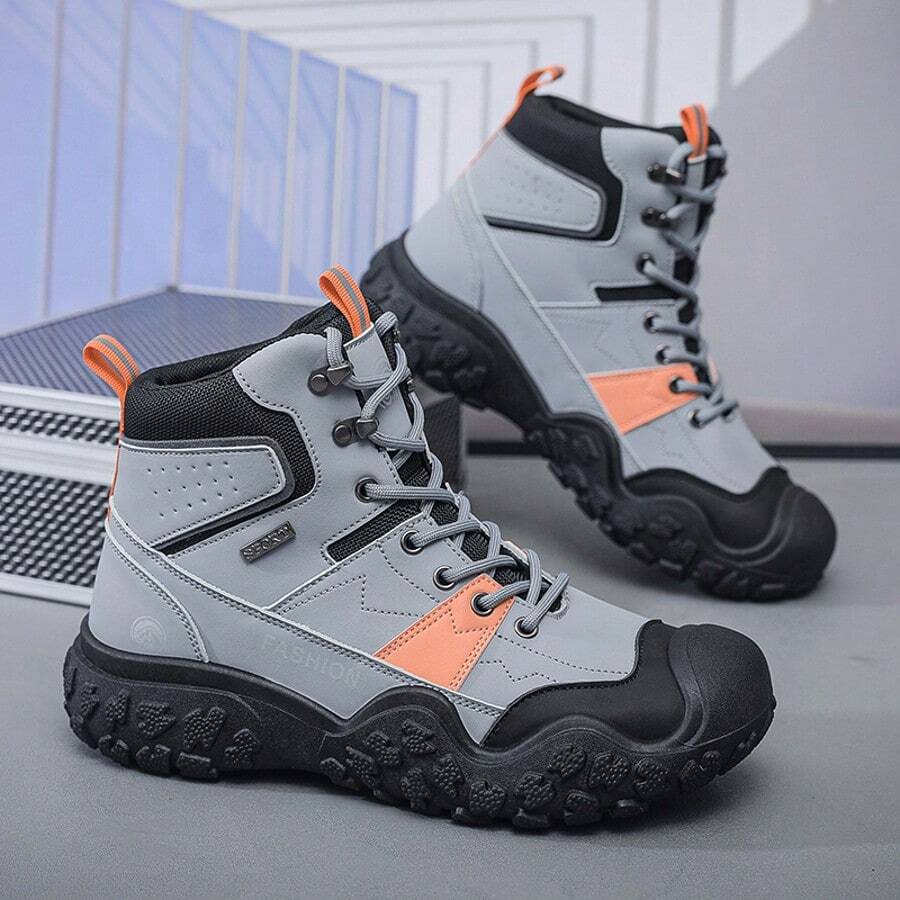 Zapatos deportivos casuales para hombre, botas de senderismo, zapatos de trekking, zapatos deportivos antideslizantes, resistentes al desgaste y transpirables para actividades al aire libre