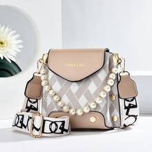 Women Crossbody - 卡其色 - 查看 2