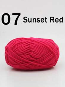 1/2支 5股混色乳白色腈纶纱线，50克/支，柔软多用途，中等粗细的乳白色纱线 - 非常适合手工编织、手工织造、DIY工艺品，可用于DIY钩编包、手提袋、围巾、帽子、毛衣、衣服、拖鞋、鞋子、玩偶、靠垫、钩编毯子、手工钩编项目、DIY小礼物、情人节礼物。