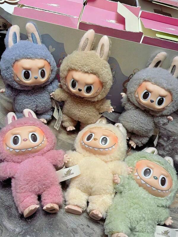 1pc Of First Generation Vinyl Faced Dolls, Chinese Version, Macaron Bubble, Mart Toy Blind Boxes, Suitable As Birthday Gifts Or Souvenirs For Classmates, Friends, And Family (Random Styles Of Blind Box Contents)