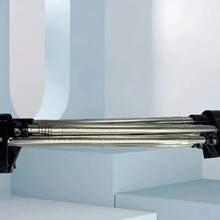 Compact 13-28 Inch Adjustable Stainless Steel Clothes Hanger - Portable Retractable Folding Drying Rack For Home, Travel, Camping, Durable, Rust-Proof And Easy To Clean Folding Design | Spacesaving Portable Hanger With Blue Plastic End Caps