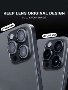3 Stück transparente Kameraobjektiv Schutzfolie für iPhone 17/16/16Promax/11/12/13/14/14Pro/14promax/15/15plus/15 Pro Max, hochwertige gehärtetes Glas, transparenter Geschenk Objektivschutz für Geburtstag, Familie, Freunde, Handy Zubehör