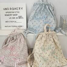 Women Shoulder Bags - 斜紋碎花藍 - 查看 4