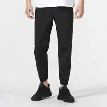 Adidas Pantaloni sport casual pentru bărbați, stil nou, cu manșete