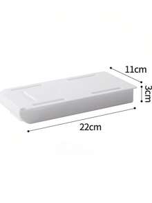 1 件隐藏式抽屉桌下收纳盒，大容量隐形办公桌底部抽屉，拉出式办公桌收纳架，女性开学季收纳整理器旅行必需品返校宿舍收纳秋季装饰