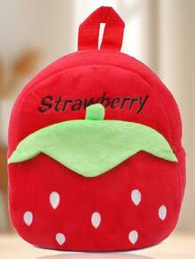 Portable Cartoon Plush Backpack, School Shoulder Bag, Small Backpack - Multicolor - View 3