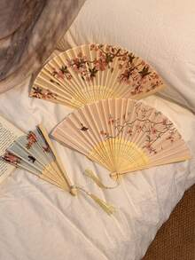 1 Peça Leque de Mão Dobrável, Leque de Mão para Casamento, Leque de Mão para Festa, Leque Decorativo, Estilo Elegante e Casual, Adequado para Férias, Festas, Atividades ao Ar Livre, Eventos Escolares, Adereços de Apresentação no Palco, Decorações DIY, Decorações de Parede, Acessórios de Vestuário de Carnaval