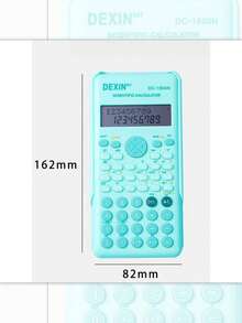Calculadora científica de color macaron, calculadora compacta y de moda con funciones prácticas, esquema de color macaron, esencial para estudiantes y oficina, ayuda con cálculos matemáticos, adecuada como regalo para estudiantes, maestros, colegas, amigos, para cumpleaños, vacaciones, estilo minimalista, color macaron, regalo para entusiastas de las matemáticas - Una pieza - Ver 3
