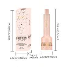 Caneta de Sardas Realista, Cor Natural, À Prova d'Água, Fácil de Aplicar, Caneta de Maquiagem de Sardas para Rosto, Maquiagem de Sardas e Pintas