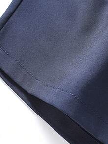 男士户外夏季短裤，时尚运动骑行徒步短裤，男友风 - 藏蓝色 - 查看 5