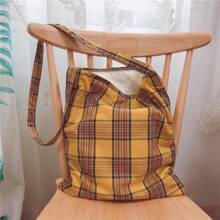 Women Shoulder Bags - 黃色二帶單肩 - 查看 4