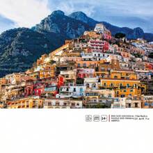 Adults 1000-Piece Mediterranean Oil Painting Puzzles - 70x50cm/27.56x19.69inch Big Size Jigsaw Puzzle Wall Art For Home Decor & Family Game Party,Suitable Toys Gifts For Mother'S Day, Father'S Day, Birthday Christmas Holidays
