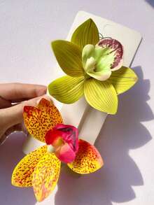 2 chiếc kẹp tóc hoa lớn phong cách Bohemian, kẹp tóc họa tiết da báo, kẹp tóc hoa Hawaii mùa hè, phụ kiện tóc dự tiệc bãi biển, kẹp tóc cài đầu cho nữ, phụ kiện tóc thời trang, phụ kiện cài áo, phụ kiện mũ, phụ kiện thời trang nữ, phụ kiện tóc ngoài trời, đồ dùng học tập, đại học, trang phục đi nghỉ mát cho nữ, ghim cài tóc - Nhiều màu - Xem 11