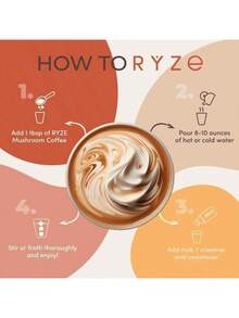 (Pack Of 1) Organic Mushroom Coffee 30 Servings Per Pack [ Free  Shipping ] - 1 - Xem 6