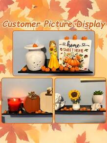 10/20/35 件迷你南瓜秋季装饰感恩节小南瓜秋季花瓶碗填充物，秋季餐桌装饰适用于 DIY 工艺品家居室内万圣节收获秋季装饰 - 彩色 - 查看 4