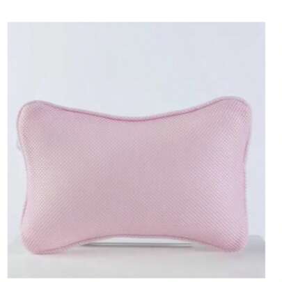 Bone Shaped Pillow 3D Mesh Bathroom Shower Headrest SPA Bathtub Pillow Support Head And Neck Massage Pillow Bathrom Pillow
