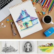 1 Book Blank Art Sketchbook, Drawing Sketchbook, Drawing Pad, Sketchbook, Student Art Blank Sketchbook, Sketchbook, School Supplies, Back To School