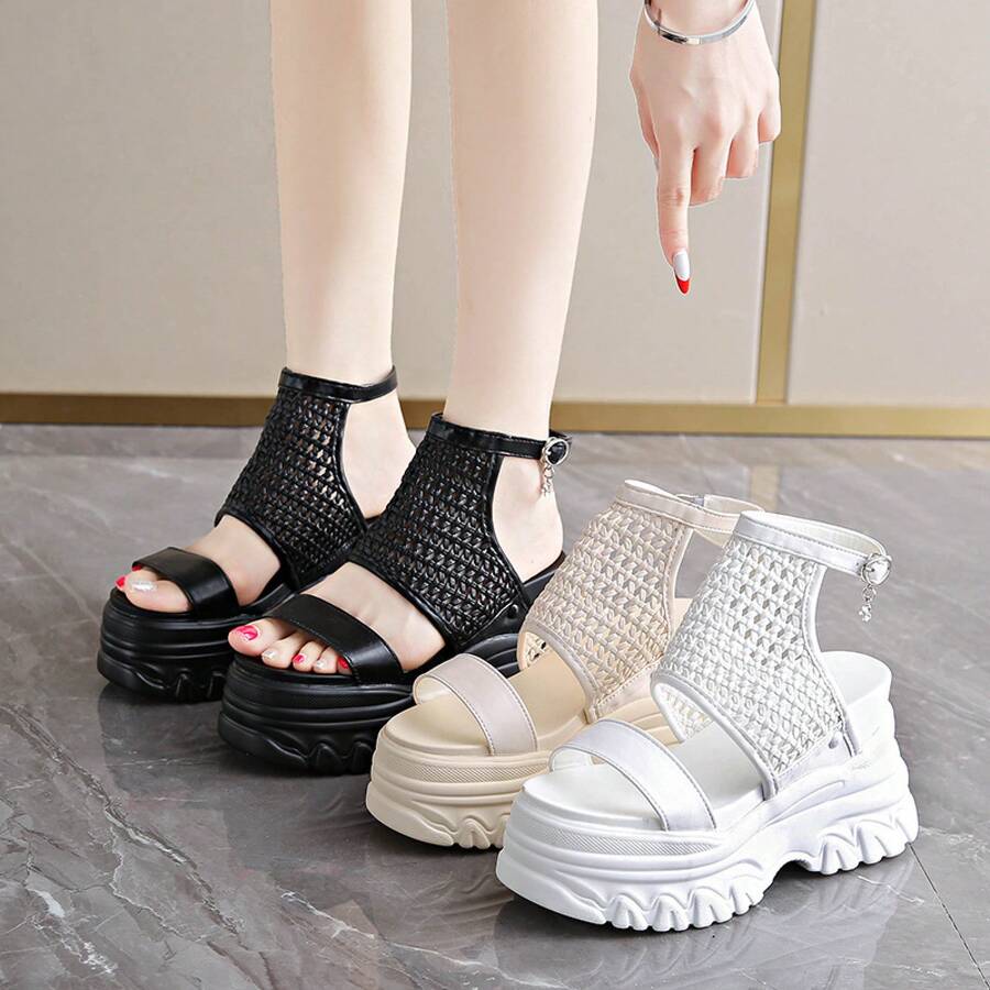 Women Platforms & Wedge Sandals - White - View 1