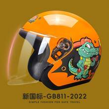 Bicycle Helmets - [Versión para adultos] Blanco brillante - naranja como color principal [102] - Ver 3