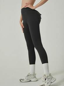 6pecil Leggings da carico CoreFlex con tasche per donne, leggings a vita alta per palestra e yoga che scolpiscono il lato B