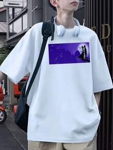 Men Undershirt Tops - White - View 2