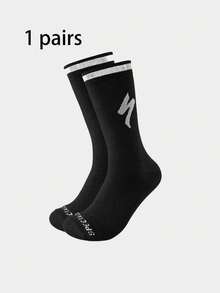 1 Đôi/2 Đôi/3 Đôi Tất nén đạp xe Lightning cho nam mọi mùa, thích hợp cho đạp xe leo núi, đạp xe đường trường và tất cả các môn thể thao ngoài trời, tất mùa thu - Nhiều màu - Xem 20