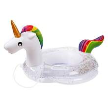 1pc Inflatable Aircraft Seat Cushion, With Steering Wheel, Children's Floating Aircraft Seat For Swimming Pool Parties And Other Scenarios - Multicolor - View 9