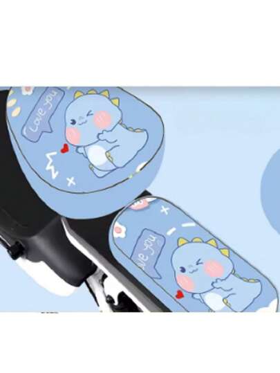 Juego de fundas con diseno para asientos de bicicleta electrica set fundas proteccion asientos diseno personalizado materiales resistentes impermeables acolchados instalacion facil ajuste universal ideal proteger y personalizar tu bici electrica garantia y envio rapido