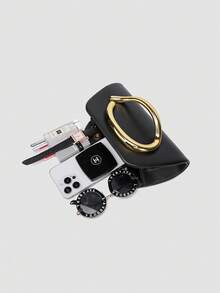 1 件 PU 手拿包，情人节的理想之选，舒适时尚，时尚手提包，个性化礼物之选，2025 年配饰，时尚风格适合所有场合，价格实惠的奢华感，叛逆派对包，非常适合派对、婚礼、庆典、晚宴/宴会，优雅的女士包