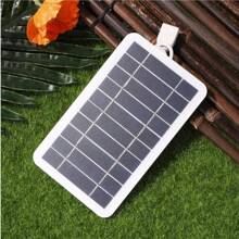 Portable Solar USB Charging Pad - Ideal For Camping, Travel And Emergencies | Power Bank For Mobile Phones, Flashlights And Fans, Outdoor Camping Charging Equipment