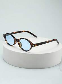 Tortoise Shell Frame Blue Piece