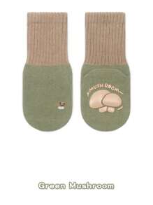 1 Pair Cartoon Anti-Slip Baby Socks For 0-5 Years Old