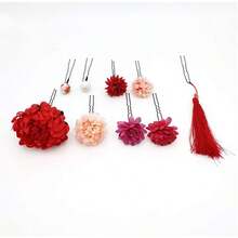 Hair Wreaths & Tiaras - 紅色的 - 查看 4