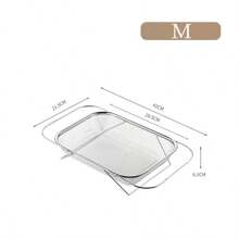 不锈钢细网过滤器和沥水篮，用于蔬菜过滤 - 厨房必备，过滤蔬菜