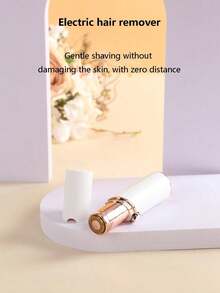 Electric Nose Hair Trimmer Women's Lipstick Portable Electric Shaver For Ladies, Easy To Carry, Suitable For Travel,Festival Giftsl