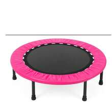 Trampolín de ejercicio compacto para interiores - Rosa - Ver 2