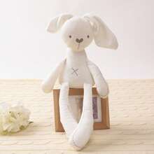 Juguete de peluche de conejo - Peluche ultra suave para bebés, juguete sensorial calmante para recién nacidos, muñeca de conejo acariciable para 0-12 meses (lavable a máquina, hipoalergénico, regalo perfecto para baby shower) - Multicolor - Ver 2