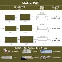 ROOMLIFE Thicked Striped Couch Cover With Tassel Blue Chenille Sofa Cover Blanket For Sectional Sofa, Soft Sofa Slipcovers For L Shaped Love Seat 2-3 Cushion Couch Anti Slip Sofa Protector, 71"X118"