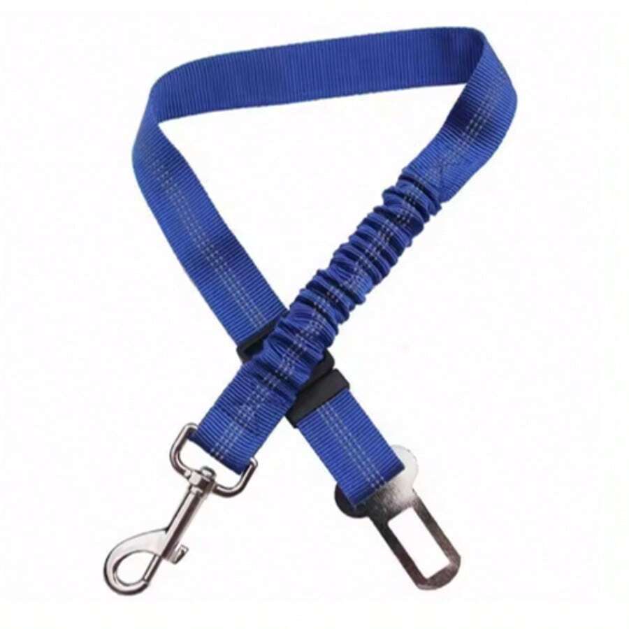 Dog Seat Belt Adjustable Pet Car Leash Harness Leads For Vehicle Elastic Car Belt